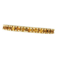 Picture of 14K Yellow Gold Yellow Sapphire Stackable Thin Ring