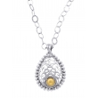 Alesandro Menegati 14K Gold & Sterling Silver Necklace