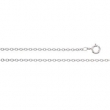 Platinum 18 INCH Solid Cable Chain