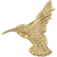 Picture of 14K Yellow Gold Hummingbird Brooch