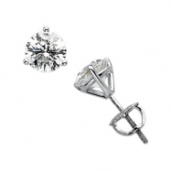 Picture of 14K White Gold Diamond Earring