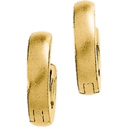 Picture of 14K Yellow Gold Hinged Earring