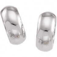 Picture of 14K White Gold Hinged Earring