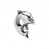 Picture of Sterling Silver Kera Dolphin Bead Ring Size 6