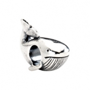 Picture of Sterling Silver Kera Whale Bead Ring Size 6