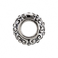 Picture of Sterling Silver Kera Decorative Bead Ring Size 6