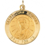Picture of 14K Yellow Gold St. John Neumann Medal