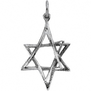 Picture of 14K Yellow Gold Star Of David