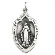 Picture of 14K Yellow 18.00X12.00 MM Miraculous Medal