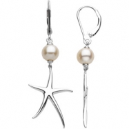 Picture of Sterling Silver - Freshwater Cultured Pearl Earrings