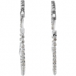 Sterling Silver Pair Fashion Earrings