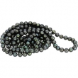 N A 8- 72 Necklace (no Clasp) 72.00 Inch Freshwater Cultured Black Pearl Rope