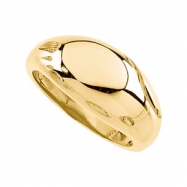 Picture of 14K Yellow 10.00 MM Metal Fashion Ring