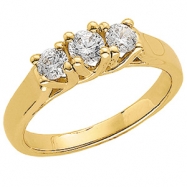 Picture of 14K Yellow Gold Bridal Anniversary Band