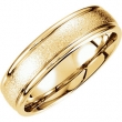 14kt Yellow Band 10.00 06.00 MM Complete No Setting Polished FANCY CARVED BAND