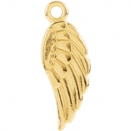 Picture of 14kt Yellow CHARM Mounting 15.40X05.50 MM Polished POSH MOMMY COLLECTION WING CHM