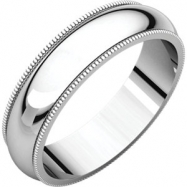 Picture of Sterling Silver 05.00 mm Milgrain Band