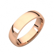 Picture of 14kt Rose 05.00 mm Light Comfort Fit Band