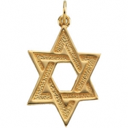 Picture of STER 23.75X17.50 MM P STAR OF DAVID