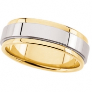 Picture of 14KY_14KW_14KY SIZE 7 P TWO TONE DESIGN BAND