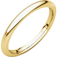 Picture of 10kt Yellow 02.00 mm Comfort Fit Band
