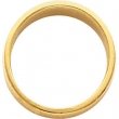 14kt Yellow 08.00 mm Flat Tapered Band