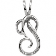 Picture of 14kt White Polished Metal Fashion Pendant Mounting