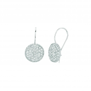Picture of Diamond round earrings