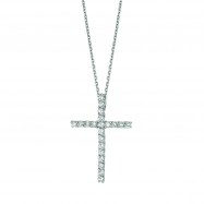 Picture of Diamond cross necklace