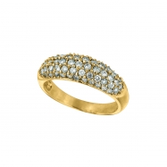 Picture of Fancy yellow gold diamond ring