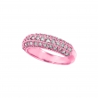 Diamond Fashion Ring, 14K Pink Gold