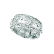 Picture of Diamond byzantine ring