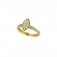 Picture of Diamond marquise shape ring