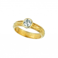 Picture of Diamond bezel set ring
