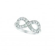 Picture of Diamond infinity ring