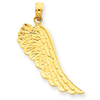 14K Angel Wing Pendant