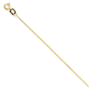 14K Carded Cable Rope Chain