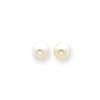 14k 7-7.5mm Cultured Pearl Stud Earrings