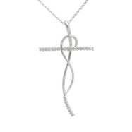 Picture of 14K White Gold Diamond Necklace