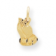 Picture of 10k PRAYING HANDS CHARM