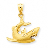 Picture of 14k Shark Pendant