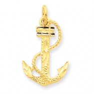 Picture of 14k Anchor w/ Rope Charm