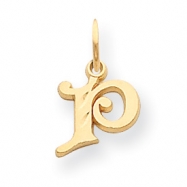 Picture of 14k Initial P Charm