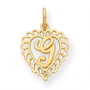 Picture of 14k Initial G Charm