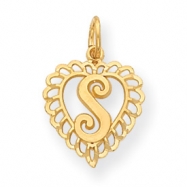 Picture of 14k Initial S Charm