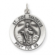 Picture of Sterling Silver St. Jude Thaddeus Medal