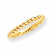 Picture of 14k Polished Twisted Band ring
