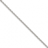 Picture of 14k White Gold 1.8mm Solid D/C Spiga Chain