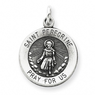 Picture of Sterling Silver St. Peregrine Medal