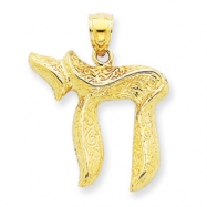 Picture of 14k Jewish Chi (Long Life) Pendant